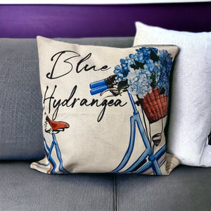 Hydrangea (blue) #02 Cushion Cover