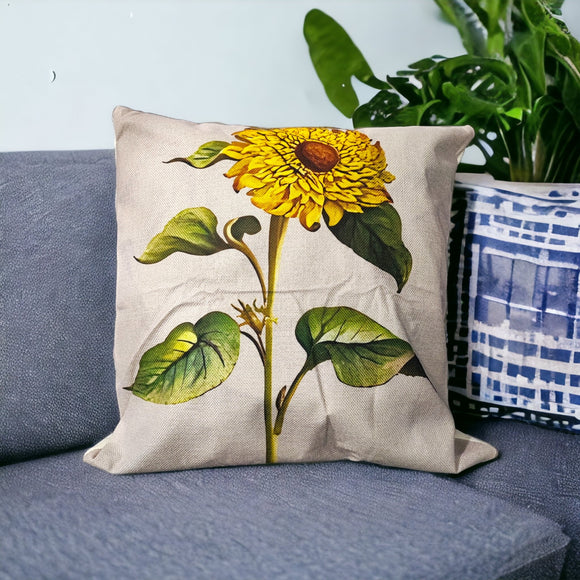 Sunflower Cushion Cover