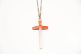 胸掛式十字架 (香柏木) Cedar Wood Chest Bearer Cross- Light of Life (Non-Silver Necklace)