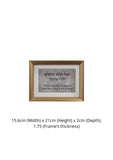 P10. Peace in Jerusalem- Table top size/ without / with frame art piece
