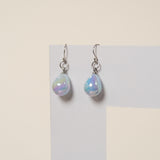 Pearl Earrings (Blue)